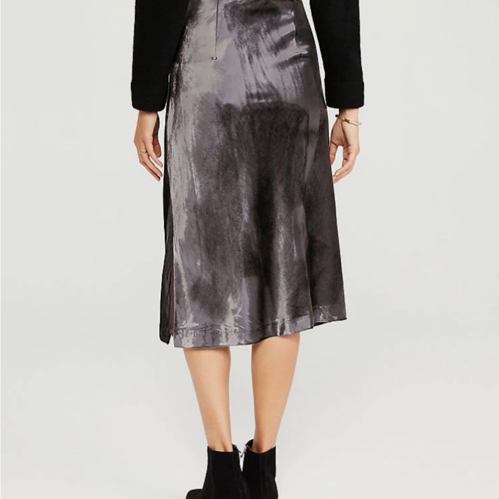 Ann Taylor New Velvet Pull On Skirt